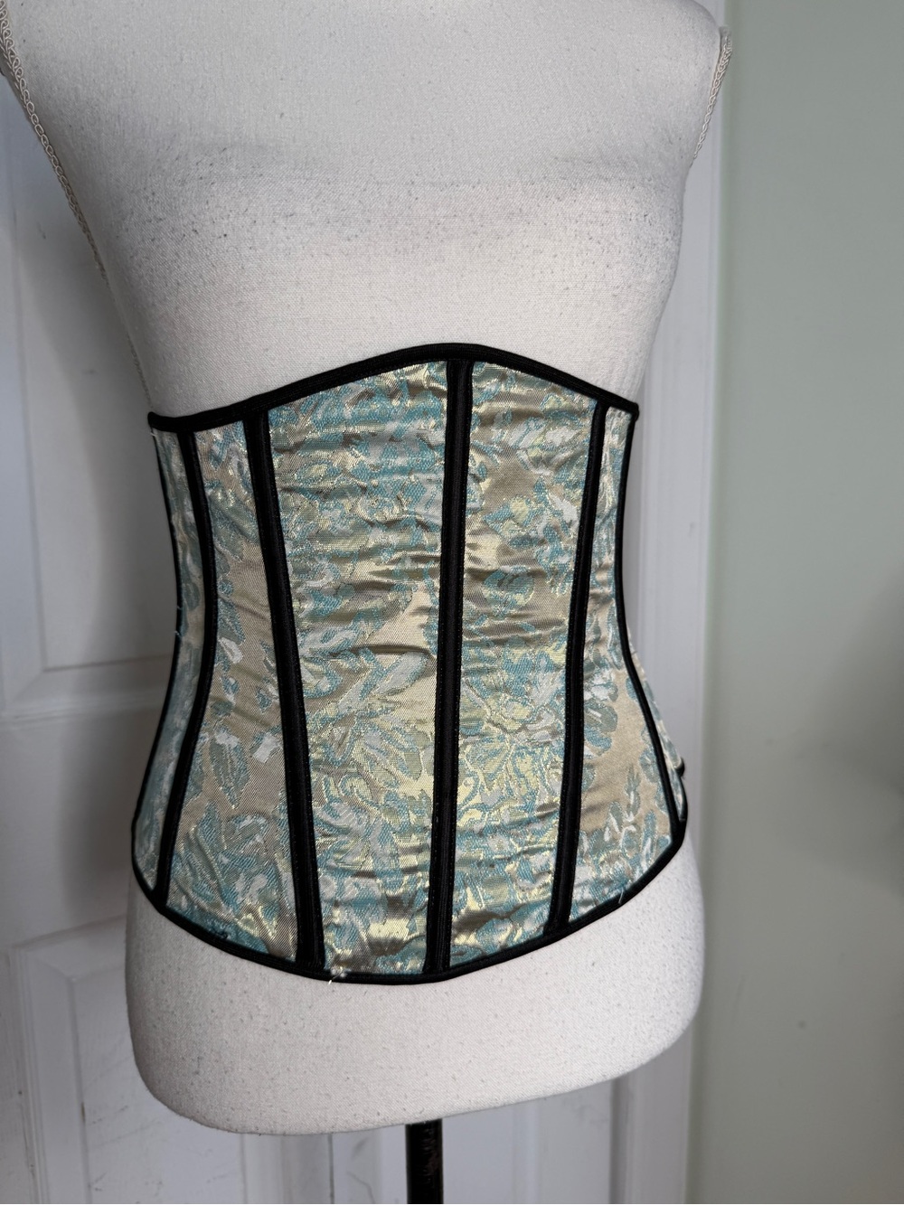 Irridescent Victorian Bridgerton Coquette Girl Croset by Hearts Rob